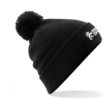 Original Pom Pom Beanie : Black