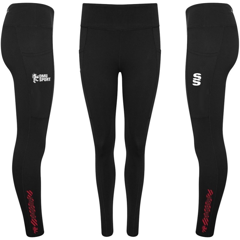 Performance Full Length Leggings : Black