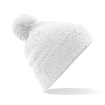 Original Pom Pom Beanie : White